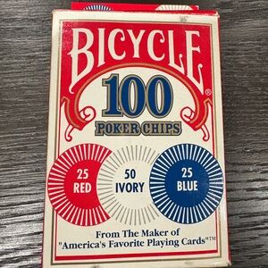 Bicycle Poker Chips - 100
